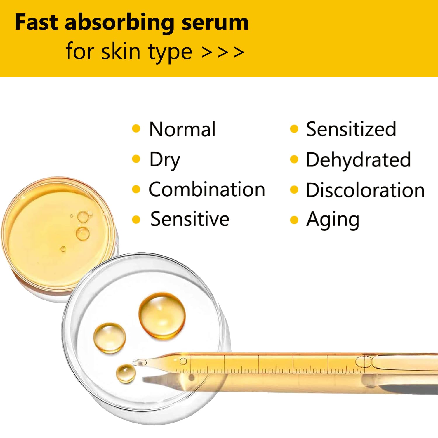 Bioglossy Vitamin CE Ferulic Acid Serum 20% Vitamin C Serum + Vitamin E & Hyaluronic Acid - Skin Moisturizer Face Dark Spot Corrector and Anti Aging 30ml / 1 fl.oz